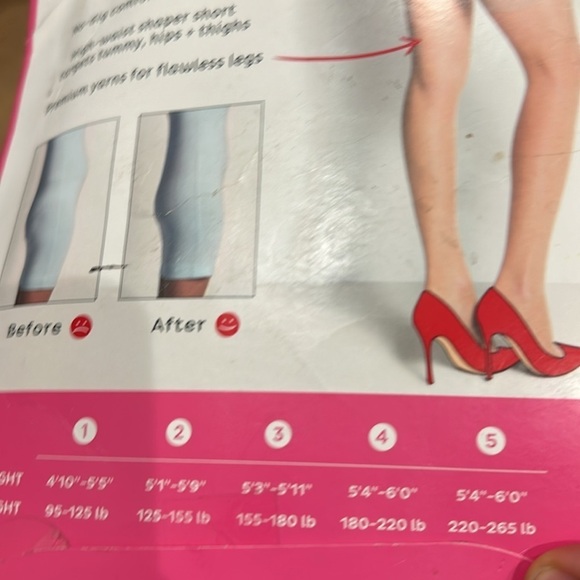 Assets High Waist Shaping Sheers black size 4 - Picture 4 of 4